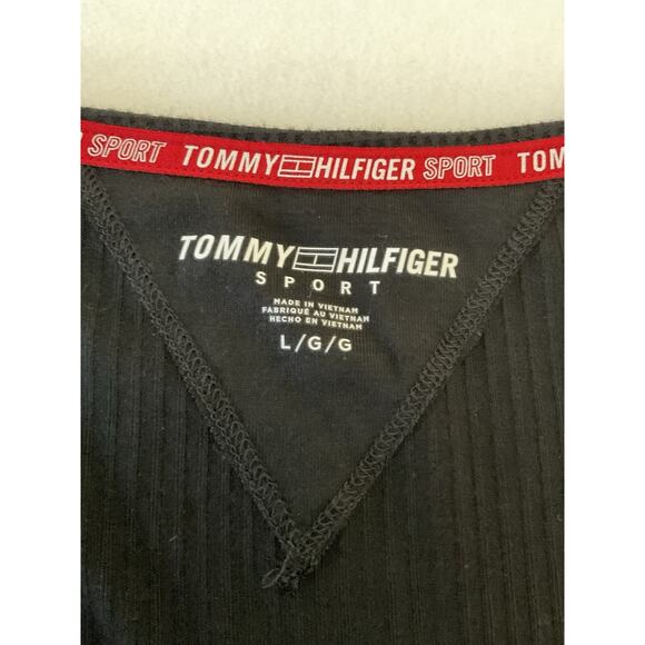 Tommy Hilfiger Sport Women’s Wrap L Black TP2TO134 Lightweight Cover - Picture 3 of 11